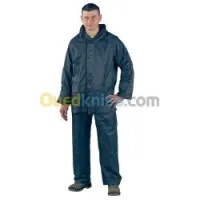ENSEMBLE DE PLUIE BLEU 
