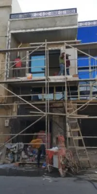 Façade en Monocouche