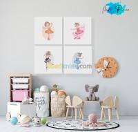 alger-ben-aknoun-algerie-décoration-aménagement-tableaux-chambre-enfant-ballerina