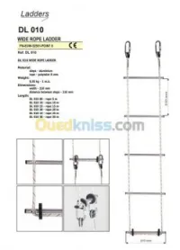 echelle a corde 10M 20M 25M 30M