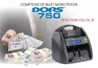 COMPTEUSE DE BILLET MONO POCHE DORS750