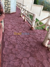 بجاية-الجزائر-بناء-و-أشغال-revêtement-de-sol-en-béton-décoratif