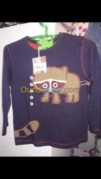 oran-algerie-hauts-et-t-shirts-shirt-hiver-manche-langu-garçon