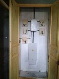 colonne montante electricité et gaz 