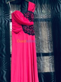 تلمسان-الجزائر-فساتين-سهرة-robe-soirée-longue-rose