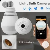 Lampe caméra wifi HD Garanti 2ans