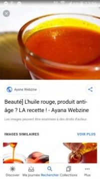 Huile de palm rouge 