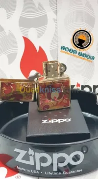 ZIPPO BRIQUET Flame Crest High Polish 