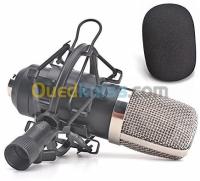 البليدة-بوقرة-الجزائر-سماعة-رأس-ميكروفون-كوندينسر-استيديو-microphone