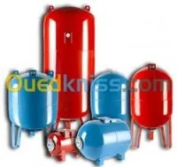 Vase d'expansion & Ballon de surpression - Marque : VASIO (Du 24L au 2000L) - VENTE EN GROS