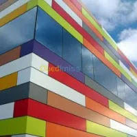 Revêtement faced alucobond