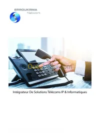 Installation de réseaux informatiques 