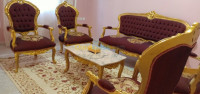 constantine-algerie-menuiserie-meubles-salon-égyptien-7-places-table-marbre