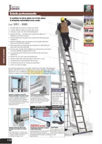 echelle colissante 3 plan 15m (italy)