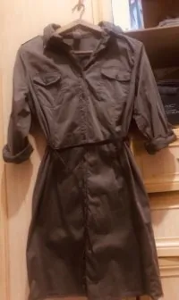 Robe verte militaire 
