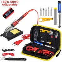 kit Fer à souder électronique JCD 908S 80W 220V LCD température réglable