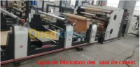 Ligne Fabrication Des  SACS De Ciment