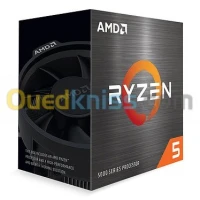 PROCESSEUR AMD RYZEN 5 5600X - AMD AM4 - 4.6 GHZ + VENTILO WRAITH STEALTH - UP TO 3200MHZ