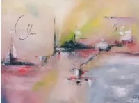 Tableau Abstrait peinture à l’huile 