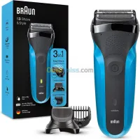 Braun Rasoir électrique /Tondeuse 3en1 WET AND DRY  310BT