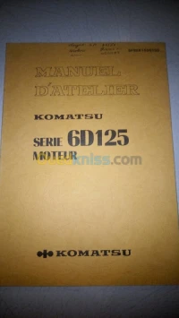 Manuel réparation Moteur ENGIN KOMATSU