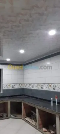 Montage PVC plafond est mûr تركيب و تغليف الاسقف و الجدران 