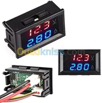 Mini Voltmètre Ampèremètre 10A/50A/100A100v