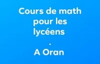 Cours de soutien particluier en math