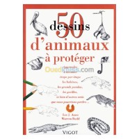 الجزائر-درارية-كتب-و-مجلات-50-dessins-d-animaux-à-protéger