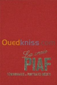 Vraie piaf temoignages et portraits inedits. coffret (la)