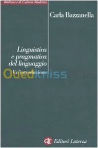 Linguistica e pragmatica del linguaggio. Un'introduzione