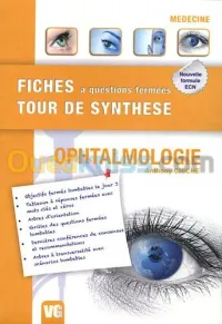 Fiches tour de synthèse Ophtalmologie