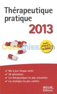 الجزائر-درارية-كتب-و-مجلات-thérapeutique-pratique-2013