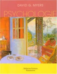 Psychologie Par  David-G Myers