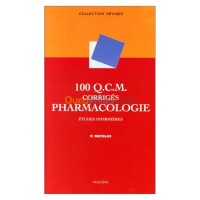 الجزائر-درارية-كتب-و-مجلات-100-q-c-m-corrigés-pharmacologie-etudes-infirmières