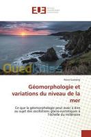 alger-draria-algerie-livres-magazines-géomorphologie-et-variations-du-niveau-de-la-mer