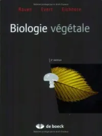 Biologie végétale 2e édition