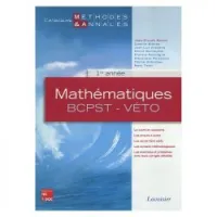 Mathématiques BCPST-Véto, 1e année