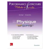 Physique 1re année MPSI-PTSI (collection Performance Concours)