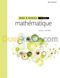 Mise à niveau mathématique 2e édition | Manuel + MonLab xL + Edition en ligne + Multimédia (6 mois)
