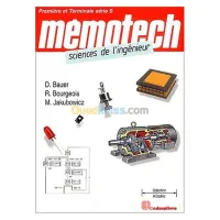 Mémotech sciences de l'ingénieur