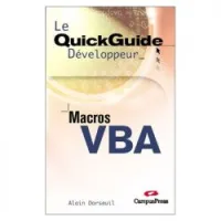 Macro VBA le quick guide développeur