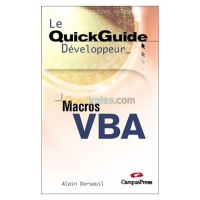 الجزائر-درارية-كتب-و-مجلات-macro-vba-le-quick-guide-développeur