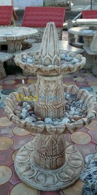 setif-el-eulma-algerie-décoration-aménagement-fontaine-jardin