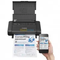 CANON PIXMA TR150 - IMPRIMANTE COULEUR SANS FIL PORTABLE -  JET D'ENCRE A4 - WIFI + USB - AVEC BATTERIE - BLACK