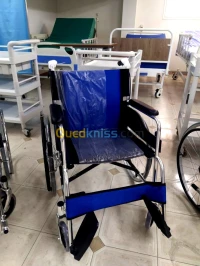 Fauteuil roulant alumin double frein 