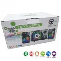 Haut Parleur Baffle sans-fil Bluetooth Green Tech GT-SP2102BT AUX 3.5mm USB Micro SD