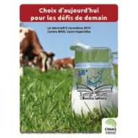 Choix d'aujourd'hui pour les défis de demain symposium sur les bovins laitiers 5 novembre 2014