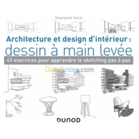 Architecture et design d'intérieur : dessin à main levée