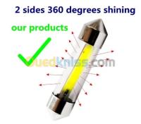 الجزائر-درارية-مصابيح-ليد-و-زينون-led-xenon-ampoule-navette-feston-c5w
